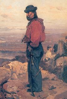 Gerolamo Induno. Garibaldi a Capua.1861.