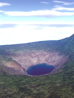 Il lago Cheko.