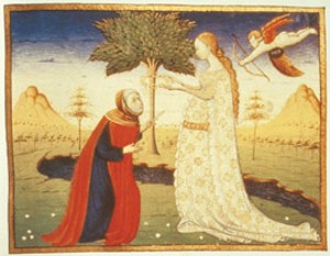 Laura e Petrarca.