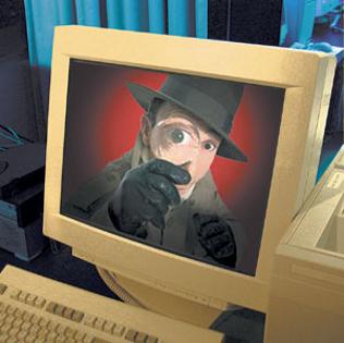 Vietato spiare chi scambia file sul web.