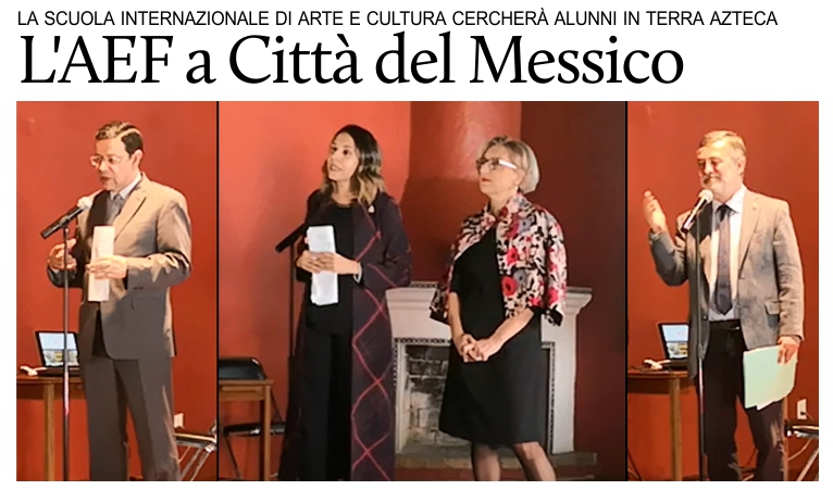 Presentata a Citt del Messico l'Accademia Europea di Firenze.