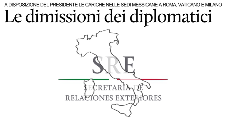 Italia e Vaticano, dimissioni dei diplomatici messicani.