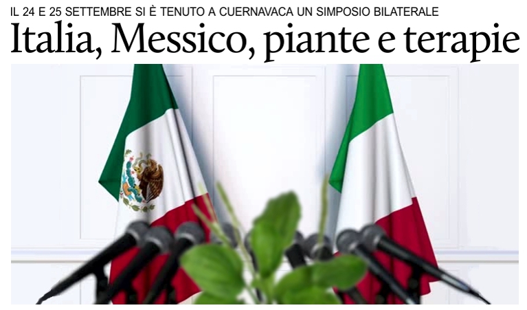 Si  svolto a Cuernavaca il simposio Italia-Messico sulle piante medicinali.