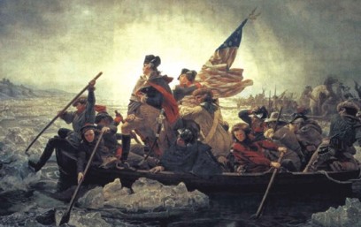 Emanuel Leutz. George Washington attraversando il fiume Delaware.