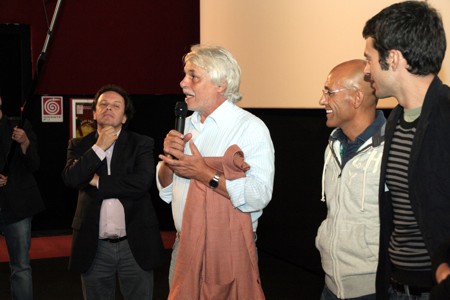 Michele Placido all'Aquila - foto Raniero Pizzi.