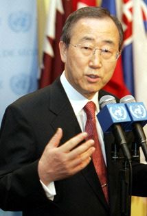 Ban Ki Moon.