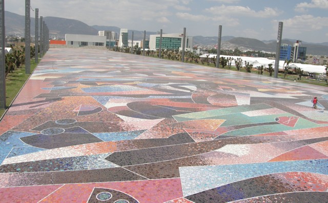 Il Parco Ben Gurión a Pachuca, nello Stato di Hidalgo.
