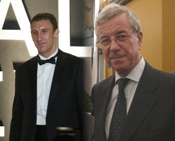 Il Presidente della Camera di Commercio Marco Cannizzo e l'ambasciatore Roberto Spinelli.