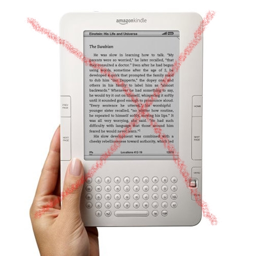 Studiare sull'e-book risulta faticoso e poco produttivo: non si pu� sottolineare e scrivere le note � difficile.