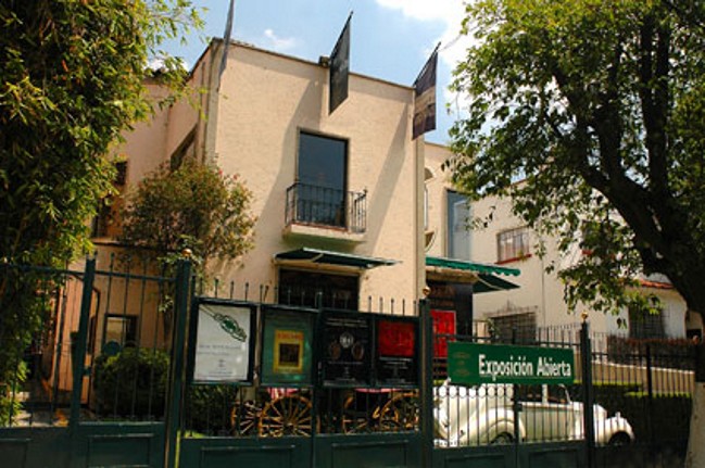 La casa d'arte Luis C. Morton di Monte Athos a Città del Messico.