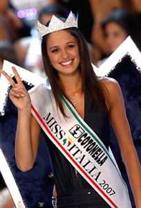 Silvia Battisti, Miss Italia 2007.