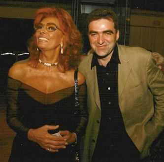 Sofia Loren e Nino Ricci.