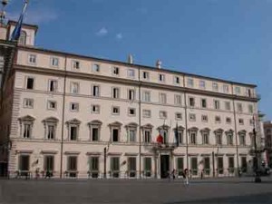Palazzo Chigi.