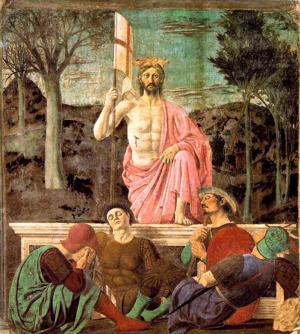 La resurrezione. Piero della Francesca. 1463-1465.