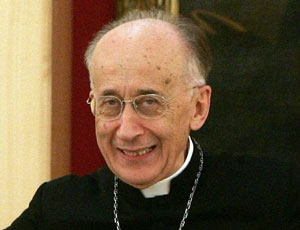 Il cardinale Ruini.