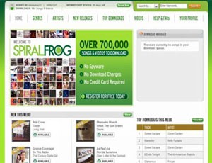 Fallito l'esperimento di SpiralFrog