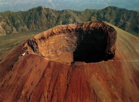 Il Vesuvio.