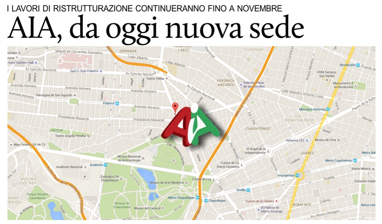 Da oggi l'Associazione Italiana di Assistenza cambia sede.