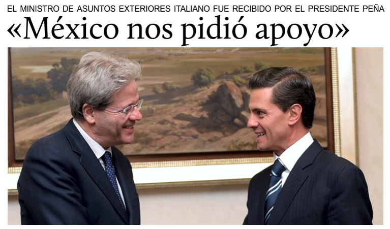 Nuevos proyectos italianos de financiamento a la exportaci�n en M�xico por �100 millones