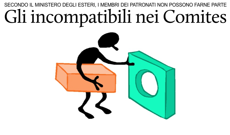 Incompatibilit� Comites-Patronati: il parere del Ministero degli esteri.