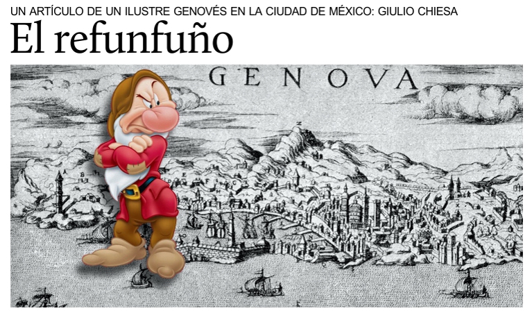 El refunfu�o. De Giulio Chiesa.