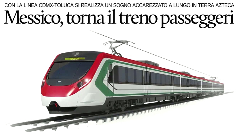 Dopo 20 anni, tornano i treni passeggeri in Messico.