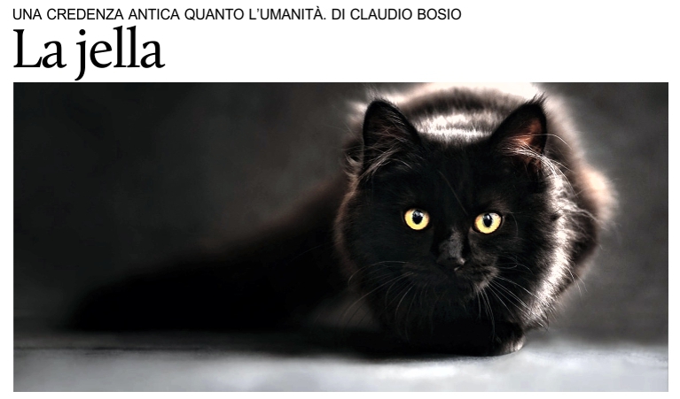 La jella: aneddoti e curiosit�. Di Claudio Bosio.