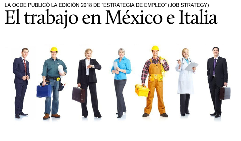 El trabajo en M�xico y en Italia.