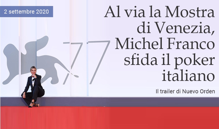 Al via oggi la 77 Mostra di Venezia