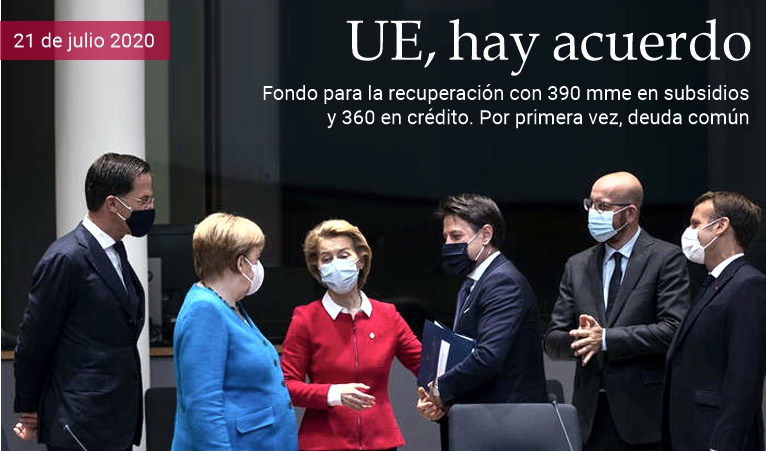 Fondo de recuperaci�n de la UE: hay acuerdo