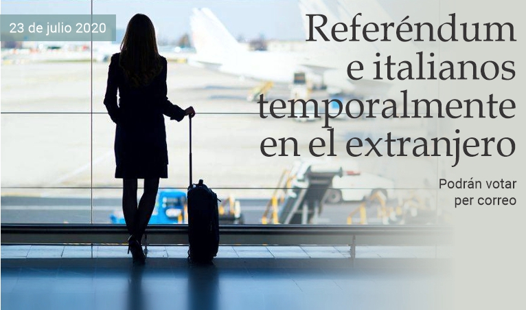 Refer�ndum e italianos temporalmente en el extranjero