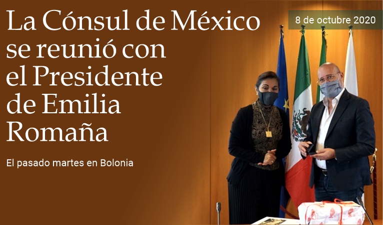 Arriola se reuni� con Bonaccini en Bolonia