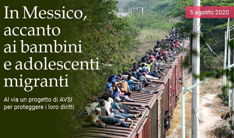 In Messico, accanto ai bimbi e adolescenti migranti
