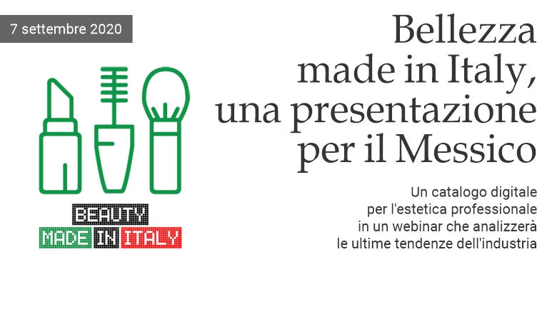 Bellezza made in Italy, una presentazione per il Messico