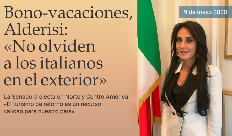 Bono-vacaciones, Alderisi: �No olviden a los italianos en el mundo�