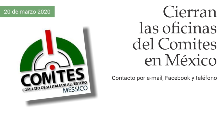 Cierran las oficinas del Comites en M�xico