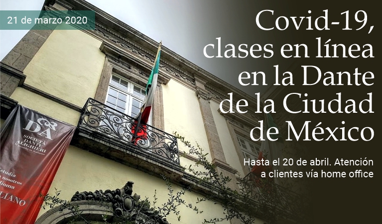 Covid-19, clases en l�nea en la Dante de la CdMx