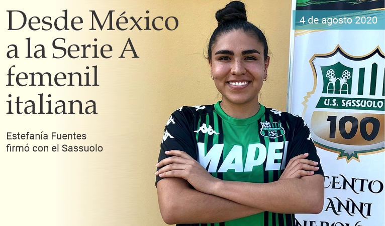 Desde M�xico a la Serie A femenil italiana