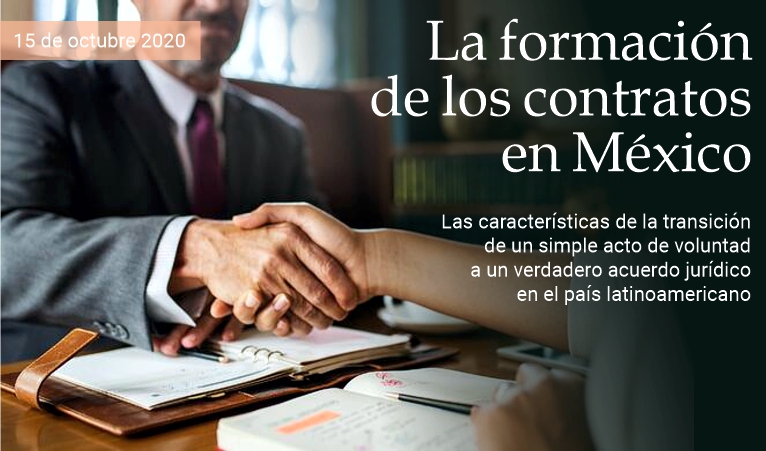 La formaci�n de los contratos en M�xico