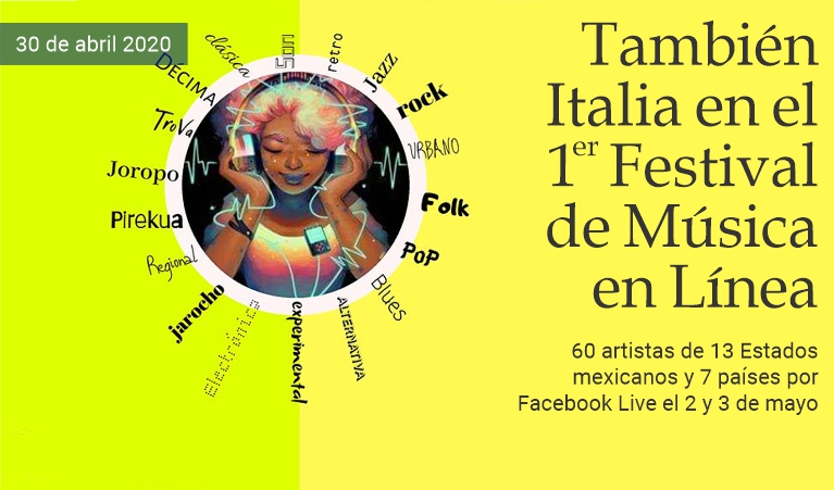 Italia en el 1er Festival de Música en Línea
