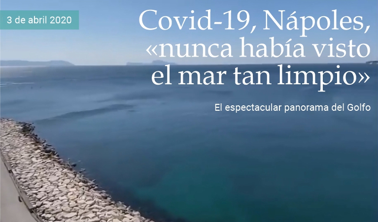 Covid-19 N�poles, �nunca hab�a visto el mar tan limpio�