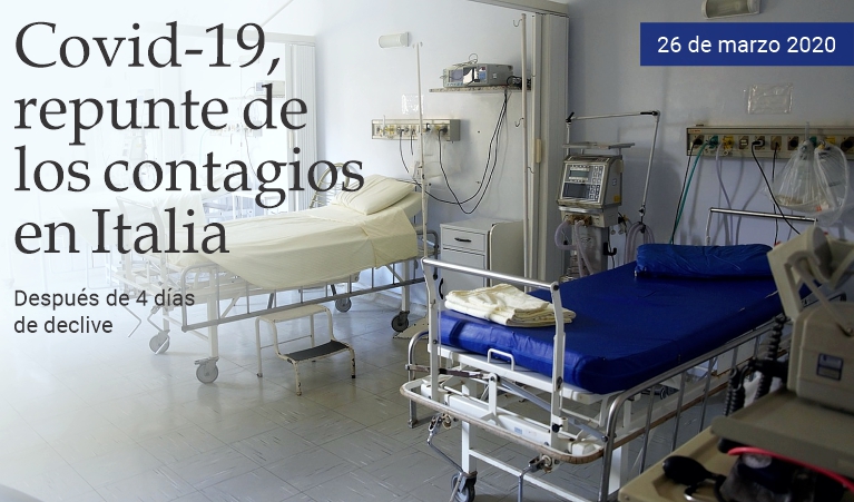 Covid-19, repunte de los contagios en Italia