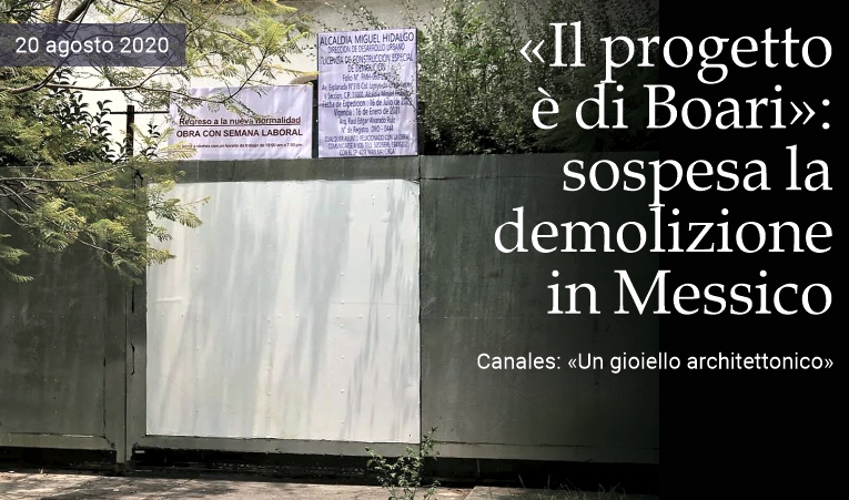 Il progetto  di Boari: sospesa la demolizione in Messico