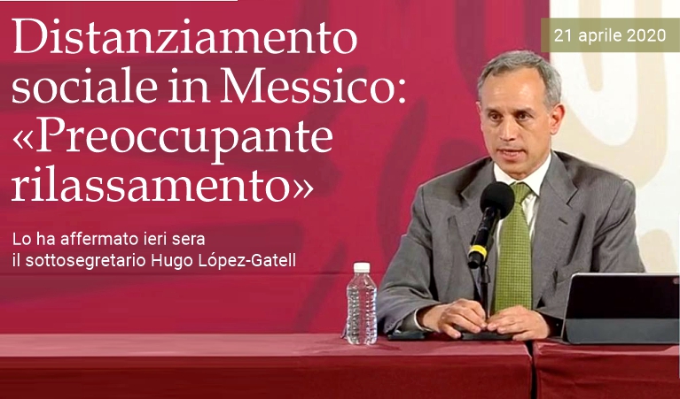 Messico, distanziamento sociale: «Preoccupante rilassamento»