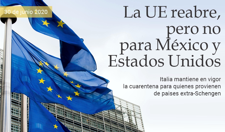 La UE reabre, pero no para M�xico y Estados Unidos