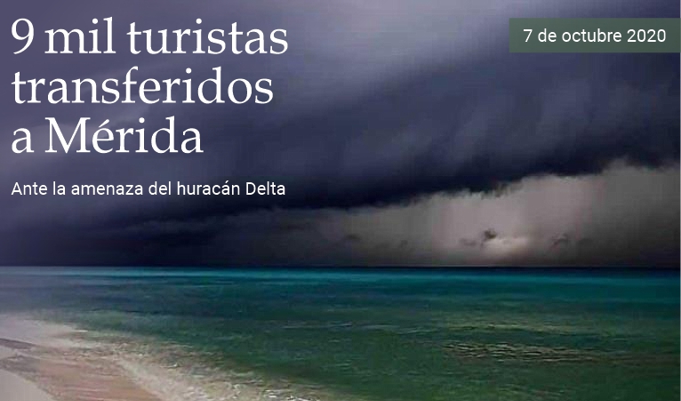 9 mil turistas transferidos a M�rida
